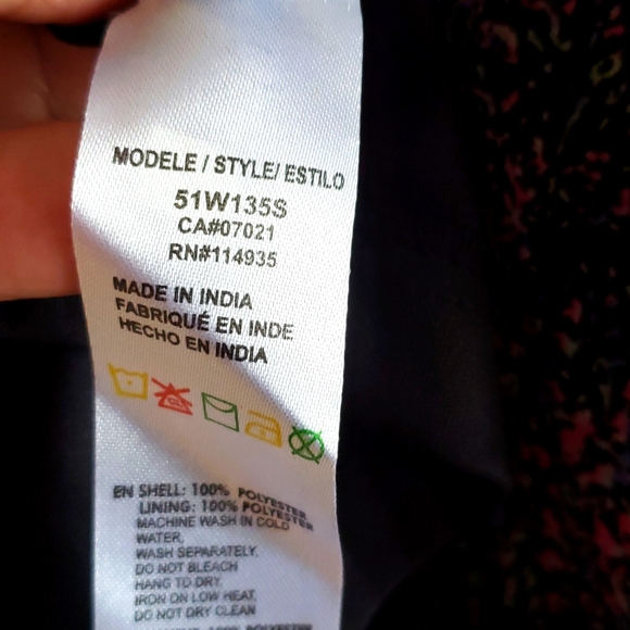 Femme by Design Dark Floral Fitted Frilly Strappy Dress Boho Summer Women M NWT - Picture 10 of 10